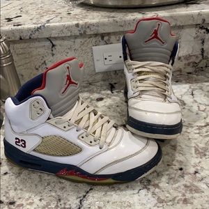 Air Jordan 5’s Independence Day’s!! High tops